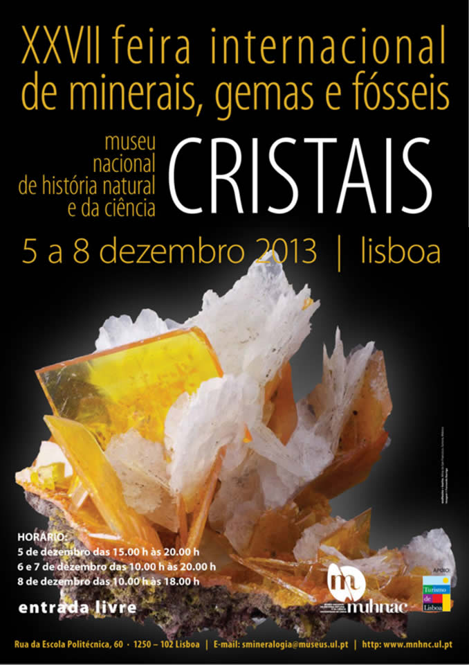 XXVII Feira Internacional de Minerais, Gemas e F&oacute;sseis de Lisboa - 2013