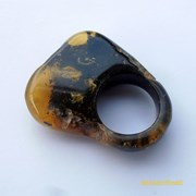 Anel am âmbar Báltico - Ring Baltic amber