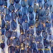 Fiada de Iolite azul violeta (cordierite)