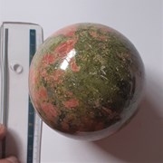 Esfera Unakite - diâmetro 8,6 cm